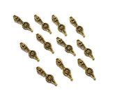 Golden Kholapuri Beads 23 MM Per Packet of 30 Pcs- (KBP-014)